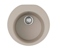 Кухонная мойка Omoikiri Miya 50-R-SA Tetogranit 50.5x49 см бежевый 4993505