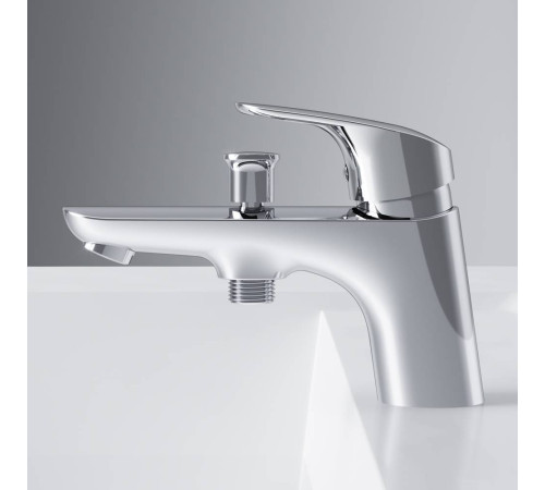 Смеситель для ванны и душа AM.PM Like на борт ванны F8010232