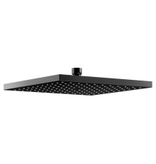 Верхний душ KEUCO Universal 250 мм квадратный чёрный матовый 53086 370100