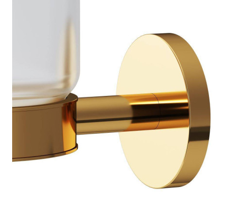 Стакан стеклянный с настенным держателем AM.PM X-Joy золото A85A34399