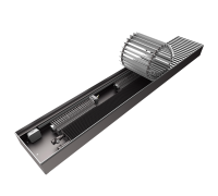 Внутрипольный конвектор КЗТО Бриз В 260x80x1000 мм концевой правый 24 В FCM/БП36 U (5Ал 12) БРВ260801000КП24ВFCM/БП36U5АЛ12