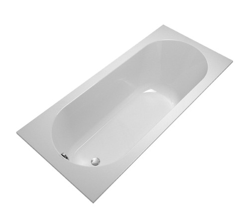 Ванна встраиваемая прямоугольная Villeroy & Boch Oberon 180x80x47 см Quaryl с ножками белый UBQ180OBE2V-01