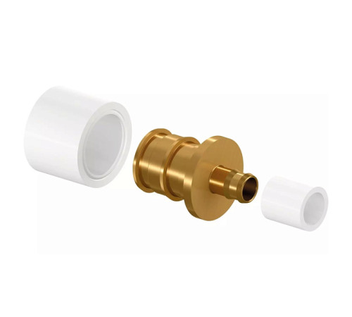 Переходник с кольцами Uponor Minitec Q&E 20-9.9 мм 1020518