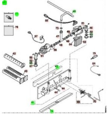 Линия газовая De Dietrich DTG 230-13 Eco.Nox 100007606