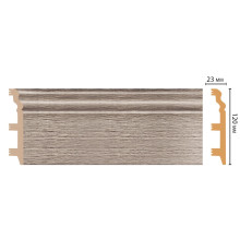 Плинтус напольный DECOMASTER D233-77 120х23х2400 мм D233-77