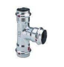 Тройник Viega Prestabo с SC-Contur 42x15x42 мм 642556