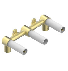 Встраиваемая часть настенного смесителя на 3 отверстия THG cross handle G00-A00-40AC