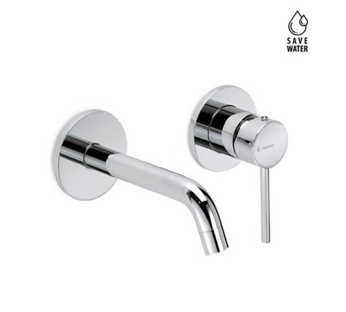 Смеситель для раковины Newform XT встраиваемый наружная часть излив 177 мм хром 4228E.21.018