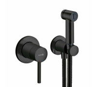 Гигиенический душ со смесителем Kludi BOZZ чёрный матовый 389983976