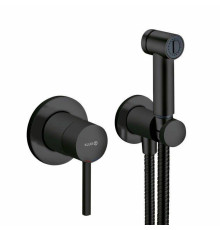 Гигиенический душ со смесителем Kludi BOZZ чёрный матовый 389983976