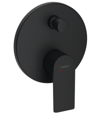 Смеситель для душа Hansgrohe Rebris E однорычажный внешний монтаж черный матовый 72468670