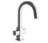 Смеситель для раковины Cristal QD 226 51 высокий излив хром QD22651