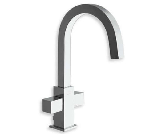 Смеситель для раковины Cristal QD 226 51 высокий излив хром QD22651