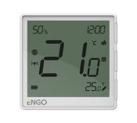 Беспроводной терморегулятор ENGO Controls EONE Zigbee с аккумулятором белый EONEBATW