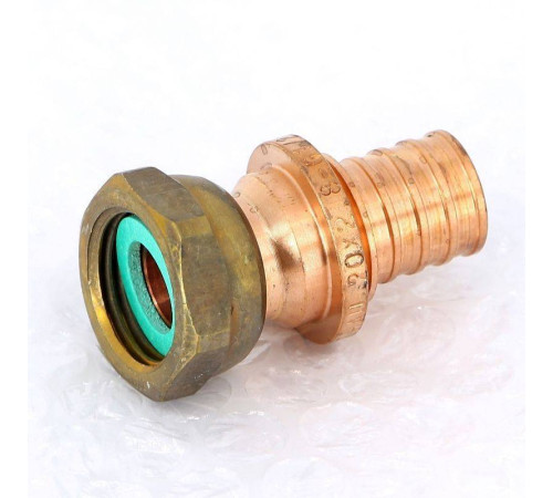 Муфта с накидной гайкой Rehau RAUTITAN RX+ 20-G 1/2 бронза 14563371001