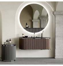 Комплект мебели для ванной Oasis Naos Композиция №4 126x56x45 см подвесной Nero Marquinia 0TCUMR5701/0VSCSTT00000001/0HYDK20001/0ARKI1A003/0NAOB9A004/0CMPJ50002/0NAOB9A003/0NAOA4A006/0CMPKIT000