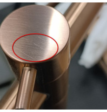 Душевая система со смесителем и изливом AQUAMET AQM8011BC медь шлифованная AQM8011BC