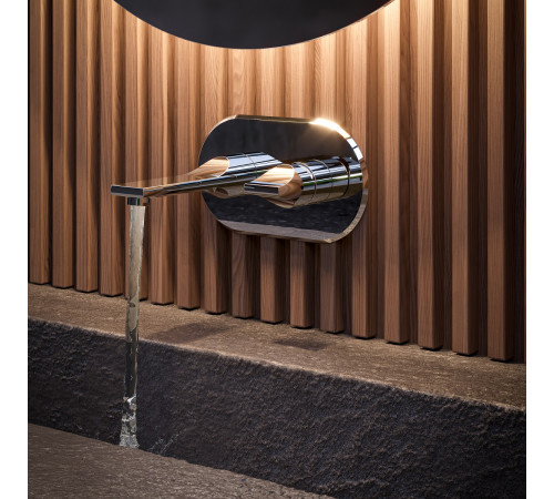 Смеситель для раковины BOSSINI Apice без донного клапана хром Z00549.030