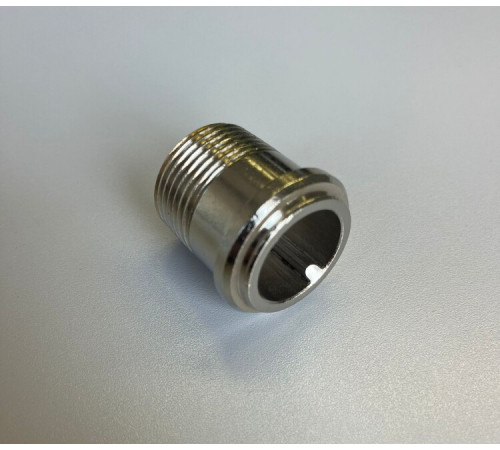 Сгон прямой General Fittings 1 НВ никелированный 1000100107570815N