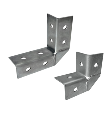 Угловой элемент Strut 2D 2 2/90° 100x100 мм R оцинкованный HOGER 66598914R