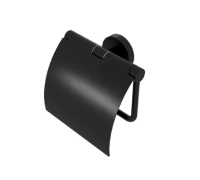 Бумагодержатель Geesa Nemox черный матовый 916508-06