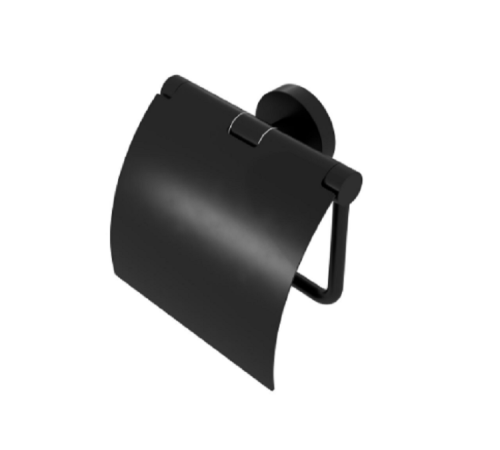 Бумагодержатель Geesa Nemox черный матовый 916508-06