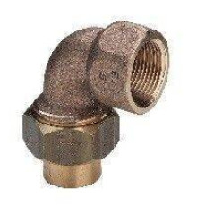 Угловое разъемное соединение Viega 94340G бронза 35 мм x 1 1/4 ВР 121433