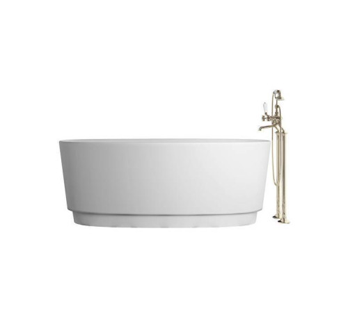 Ванна отдельностоящая Devon&Devon Dove 170.5х64.7х84.6 см White tec plus белая DOVE