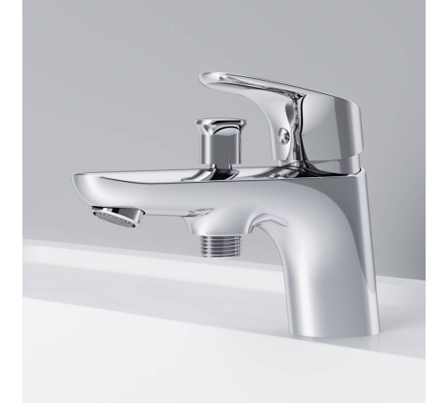 Смеситель для ванны и душа AM.PM Like на борт ванны F8010232