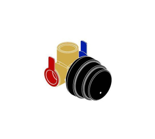 Встраиваемая часть прогрессивного смесителя Almar для гигиенического душа E134004