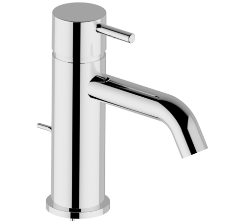 Смеситель для раковины Cisal Less New с донным клапаном хром LN00051021