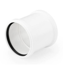 Муфта двухраструбная REHAU RAUPIANO Plus 110 мм 11214941001