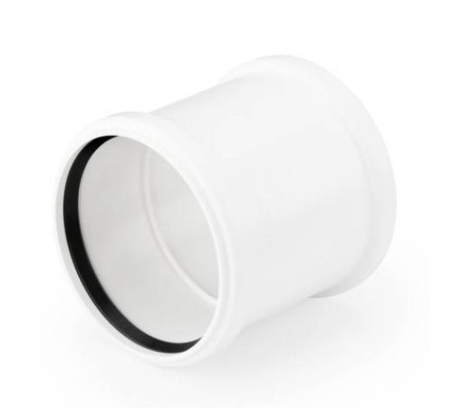 Муфта двухраструбная REHAU RAUPIANO Plus 110 мм 11214941001