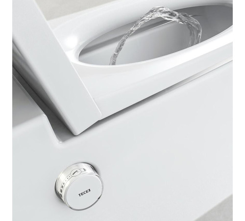 Унитаз-биде подвесной TECE TECEone 54х35 см безободковый смыв Tornado с сиденьем 9700216