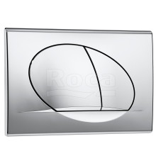 Панель смыва Roca Active 42B 2 режима 255х170х18 мм хром глянцевый 8901140B1