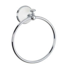 Полотенцедержатель-кольцо Tivoli Harmony белый/хром TWHA015bi/cr