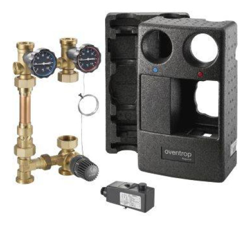Насосная группа смесительная Oventrop Regumat F-180 DN 25 (1 1/2) без насоса и шарового крана 1354070