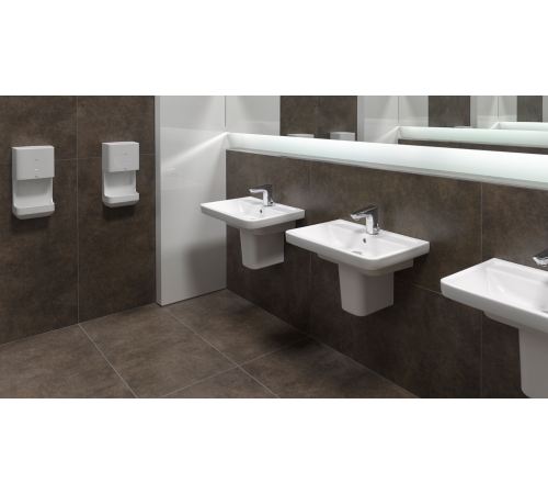 Сушилка для рук TOTO Public 245х154х470 мм подвесная белая TYC324W