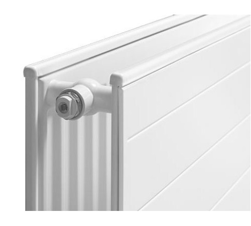 Радиатор стальной панельный Kermi Line-K Hygiene PLK 20 405x1305 мм боковое подключение PLK200401301N2