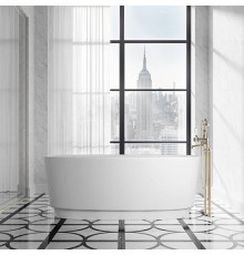 Ванна отдельностоящая Devon&Devon Dove 170.5х64.7х84.6 см White tec plus белая DOVE