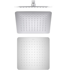 Верхний душ Aquanet AQ2072CR квадратный 250х250х2 мм хром AQ2072CR