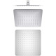 Верхний душ Aquanet AQ2072CR квадратный 250х250х2 мм хром AQ2072CR