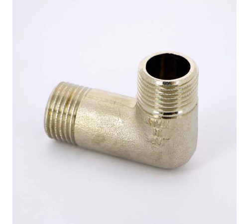 Угольник резьбовой Uni-Fitt 1/2 Н-Н никелированный 613N2200
