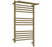 Полотенцесушитель электрический Сунержа Богема 3.1 с 1 полкой 50х80 см правый золото матовое 032-6007-8050