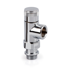 Вентиль запорный осевой SR Rubinetterie Tondera 1/2 хром 0671-1500C000