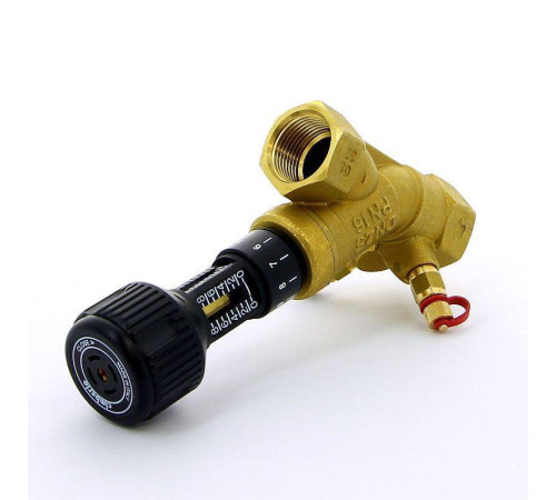 Клапан балансировочный ручной Cimberio CIM 747OT 1 ВВ с 2 ниппелями CIM 747OT N 1