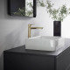 Смеситель для раковины Hansgrohe Talis E 240 без донного клапана шлифованная бронза 71717140