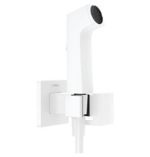 Гигиенический душ Hansgrohe 1jet E EcoSmart+ со смесителем держателем и шлангом 125 см матовый белый 29233700