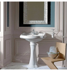 Раковина Kerasan Retro 73х54 см 1 отверстие белая 104701/7602/107001