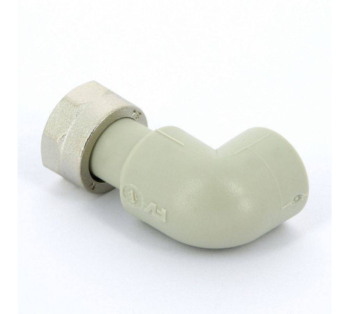 Угольник PP-R FV-Plast с накидной гайкой 20х3/4 227021